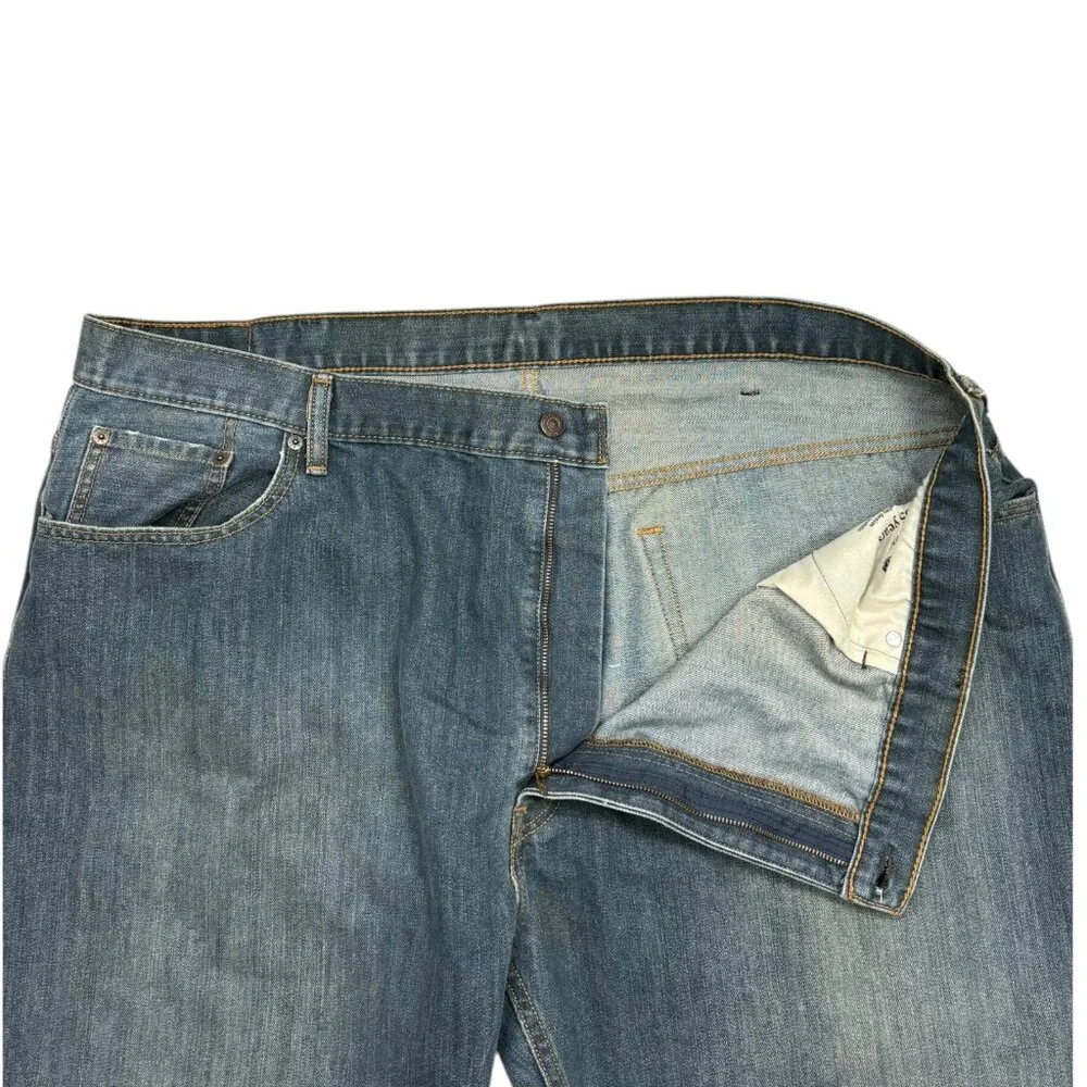 Levi Strauss 559 Range Blue‎ Straight Leg Relaxed Fit Jeans